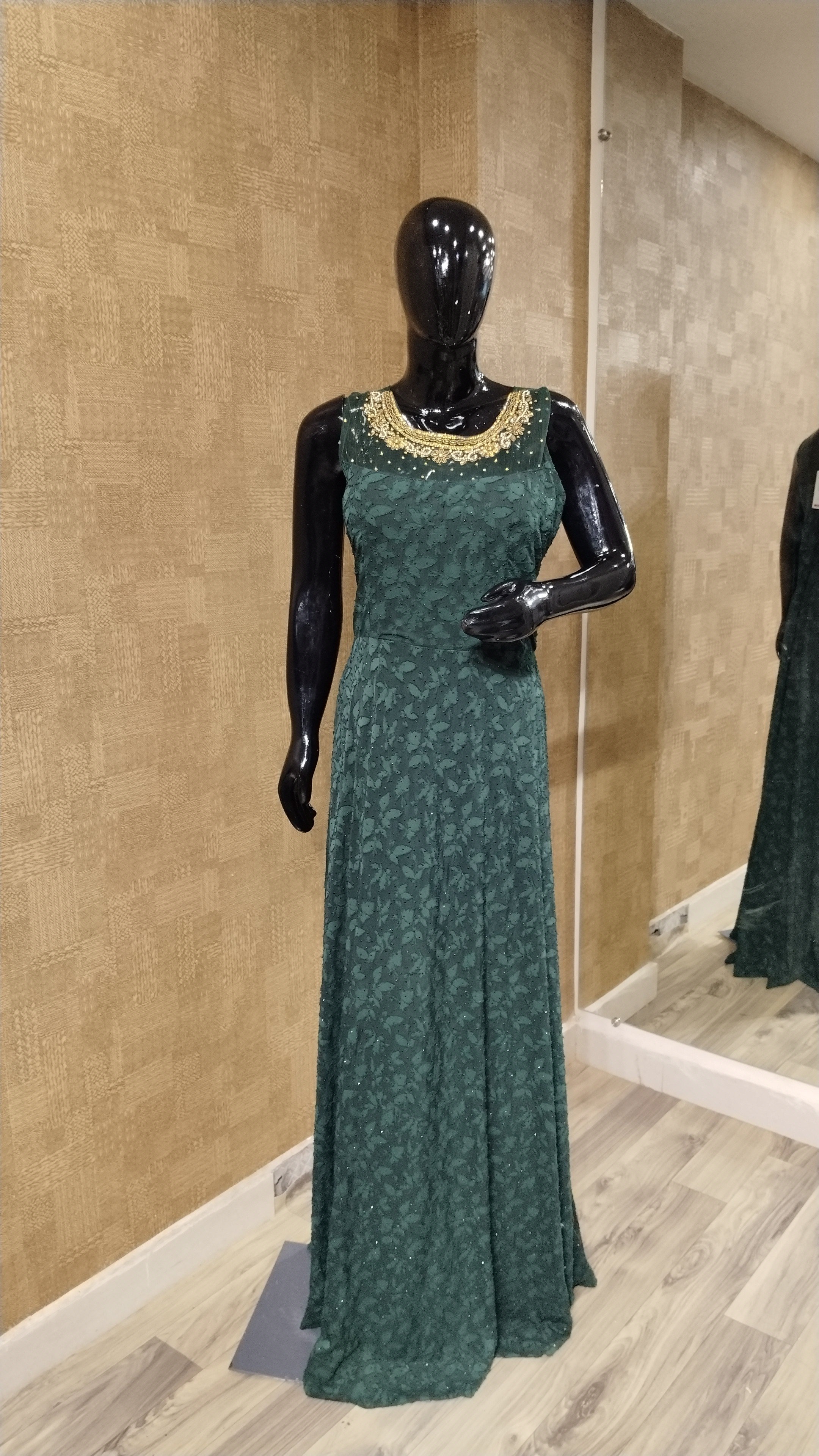 Emerald Green Gown