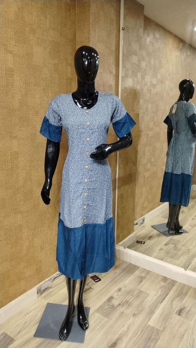 Light Blue Midi Dress