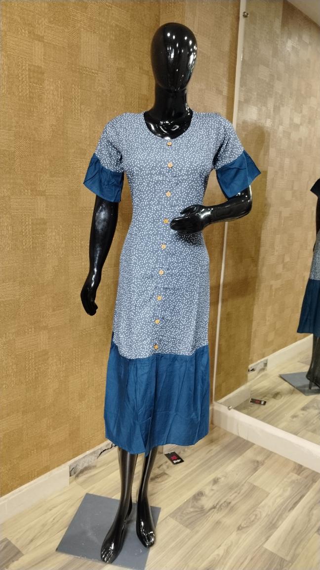 Light Blue Midi Dress