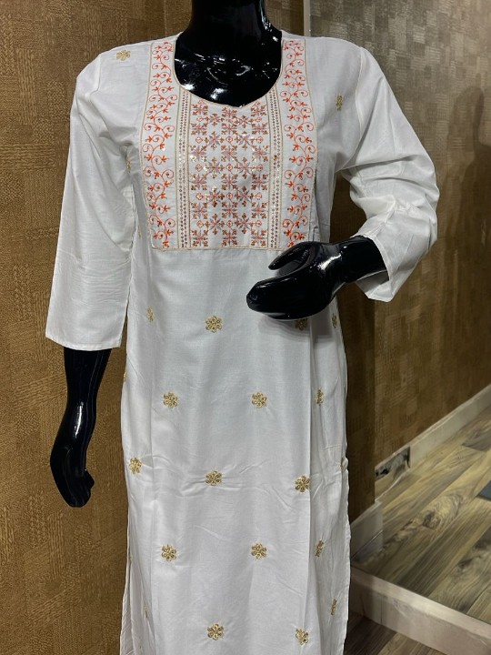 Elegant Cotton Kurti