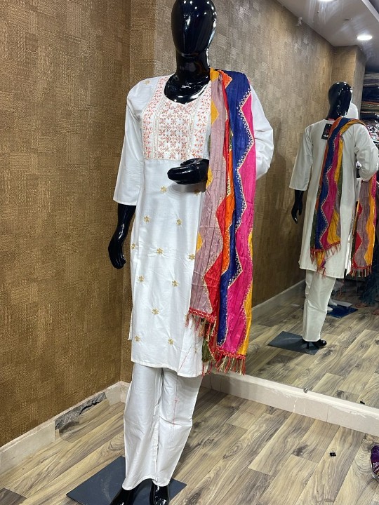 Elegant Cotton Kurti