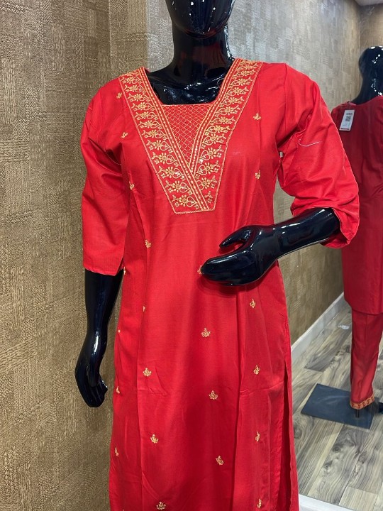 Elegant Cotton Kurti