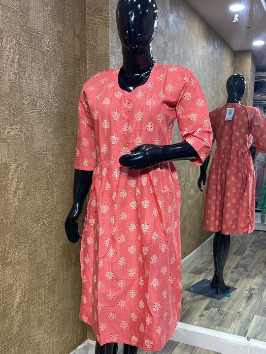 Elegant Cotton Kurti