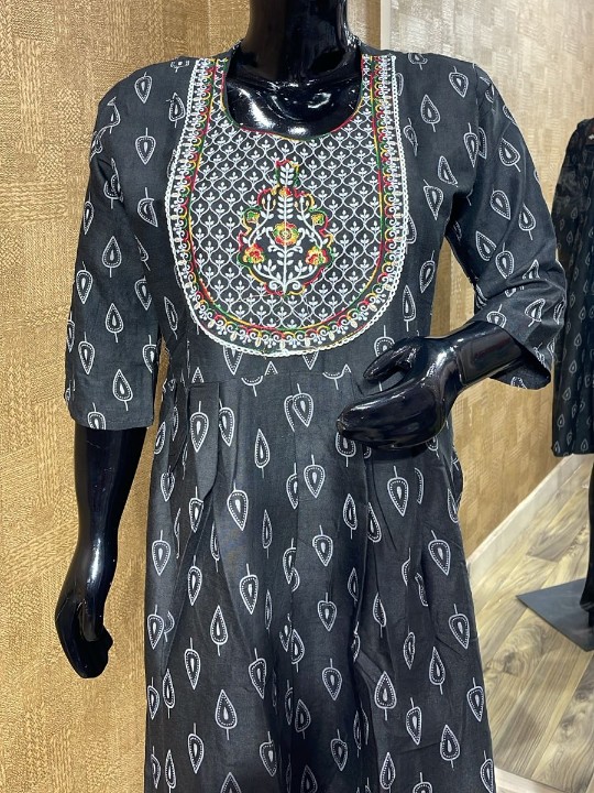Elegant Cotton Kurti