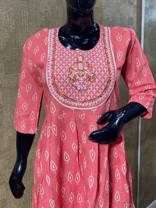 Elegant Cotton Kurti