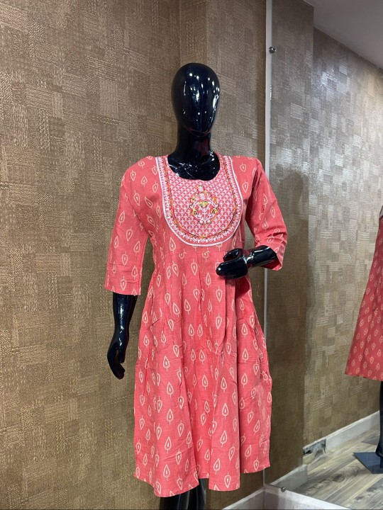 Elegant Cotton Kurti