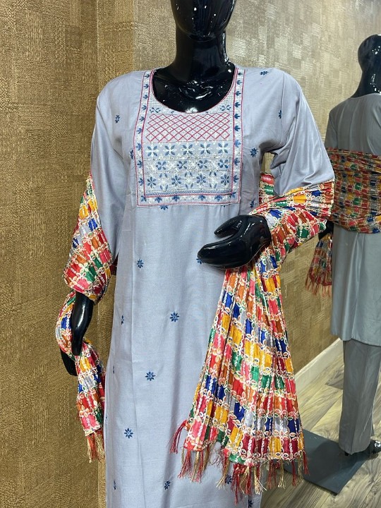 Elegant Cotton Kurti