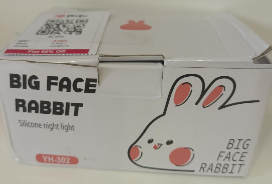 SLEEPING RABBIT LAMP