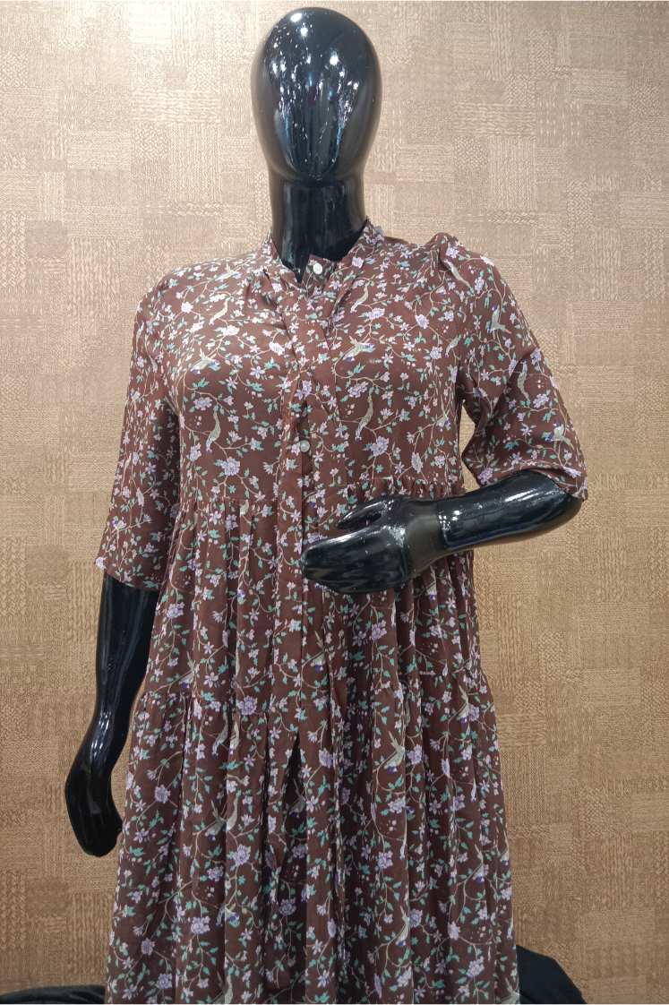 Graceful Chiffon Dress