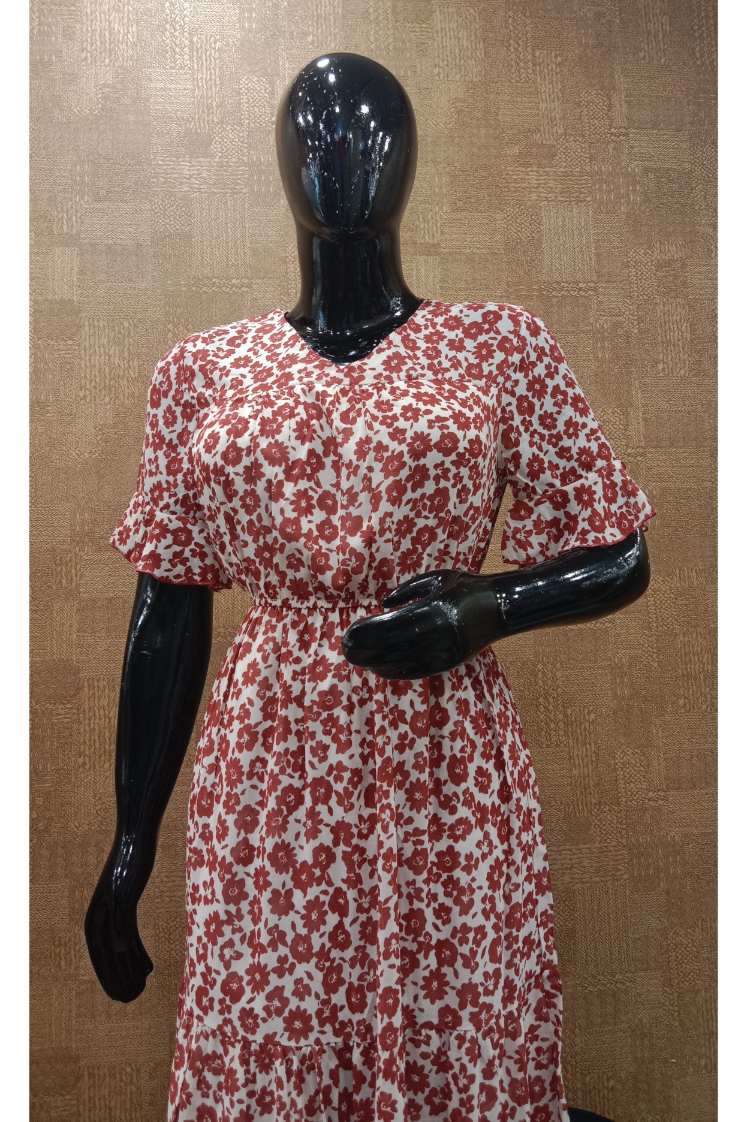 Graceful Chiffon Dress
