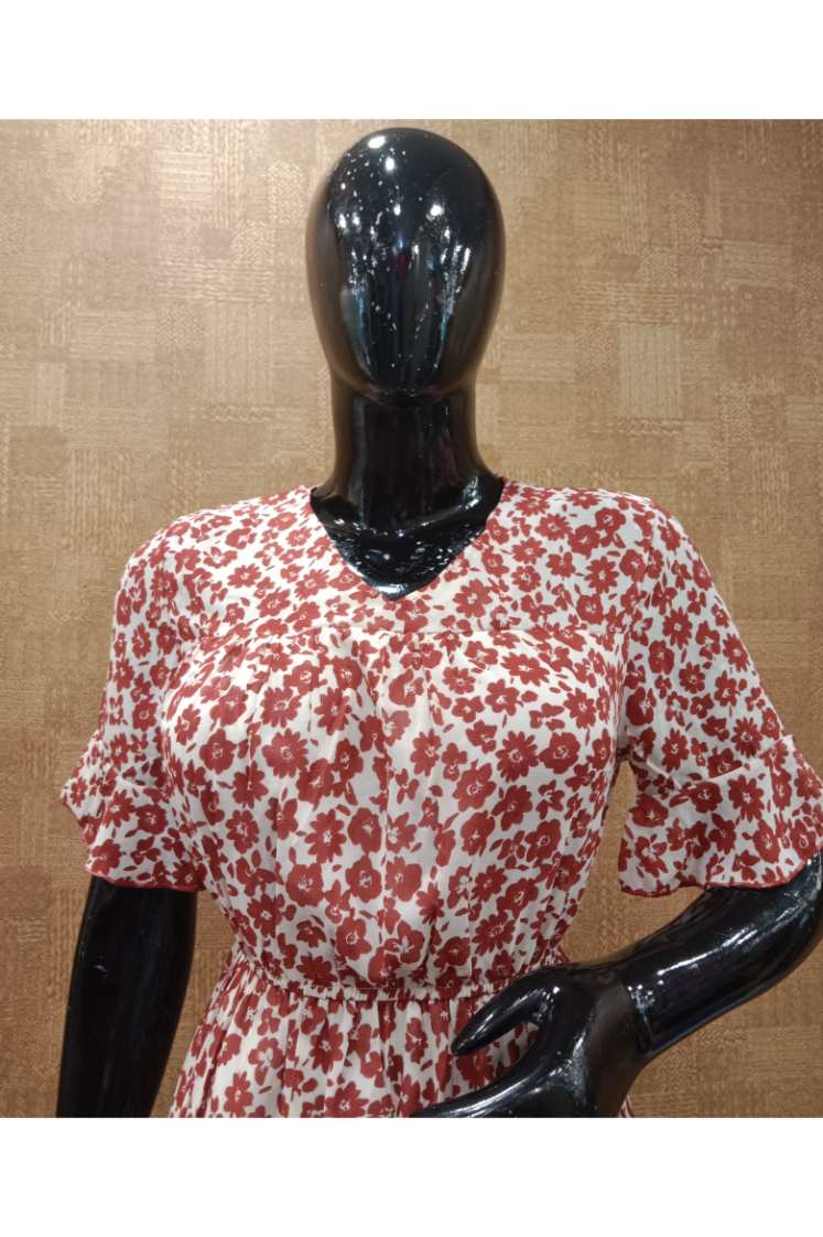 Graceful Chiffon Dress