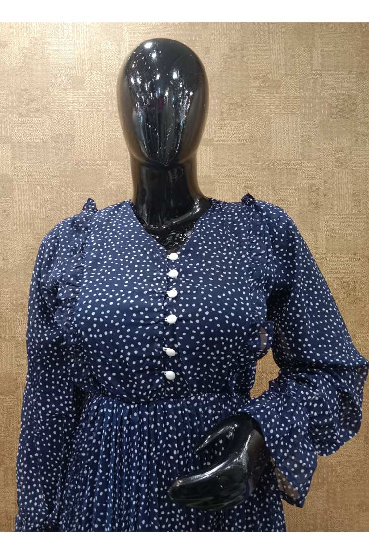 Graceful Chiffon Dress