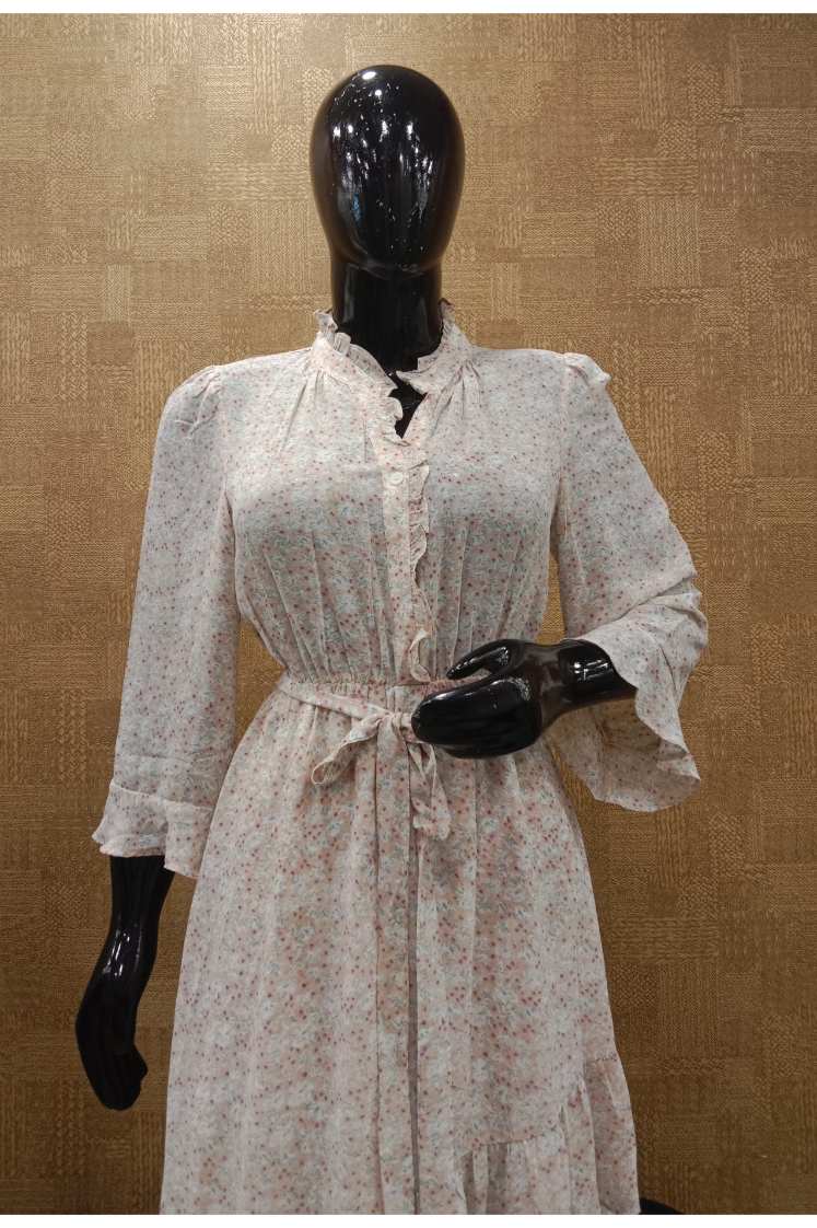 Graceful Chiffon Dress