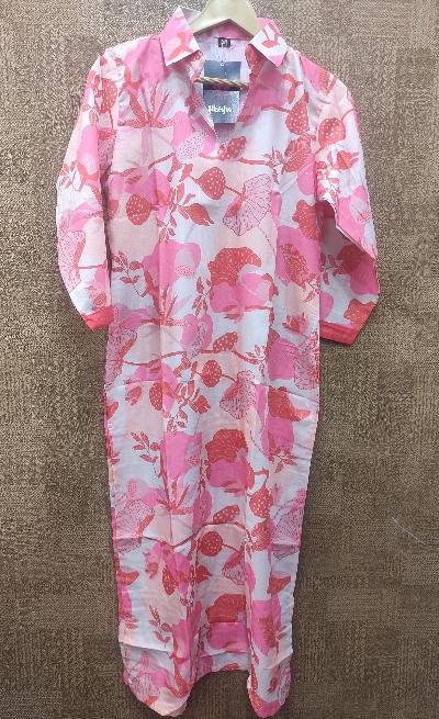 Yellow Grey Floral Suit Set